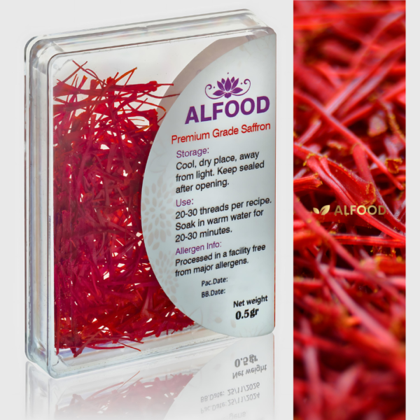 ALFOOD Premium Grade Saffron – 100% Pure & Natural (Available in 1g & 0.5g Variations) - Image 15